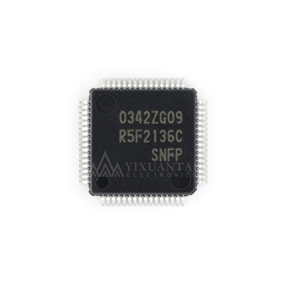 R5F2136CSNFP#V0  R5F2136CSNFP  R5F2136C SNFP【IC MCU 16BIT 128KB FLASH 64-LFQFP】New and Original